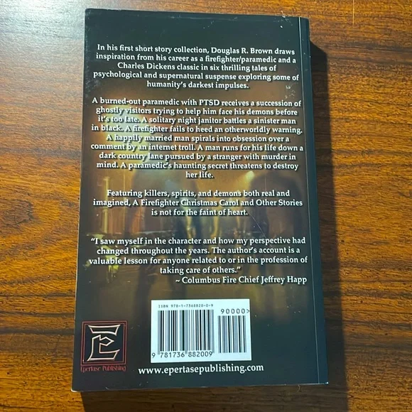 A Firefighter Christmas Carol: And Other Stories by Douglas R. Brown - Picture 2 of 2